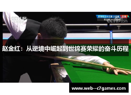 赵金红：从逆境中崛起到世锦赛荣耀的奋斗历程